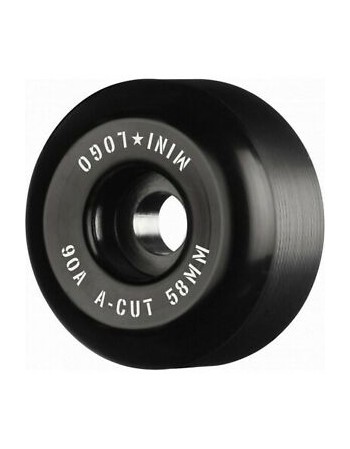 Ruedas Skateboard Mini Logo A-Cut 58mm 90a Hybrid Black