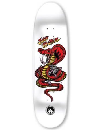 Skateboard Jake Reuter "Snake and Rat” 9" Egg. White Dip (Solo Tabla)