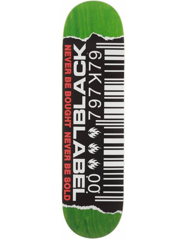 Skateboard Black Label Barcode 8,25" (Solo Tabla)