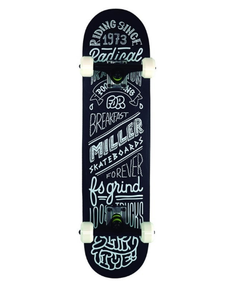 Skateboard Miller Chalkboard 7.5" (Completo)