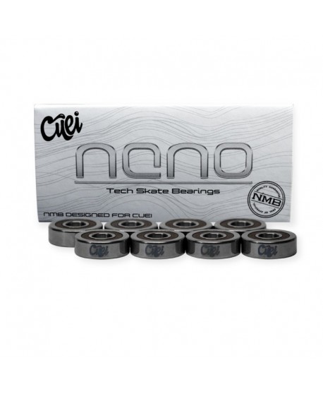 Rodamientos Cuei Nano Tech Race Model (Set de 8)