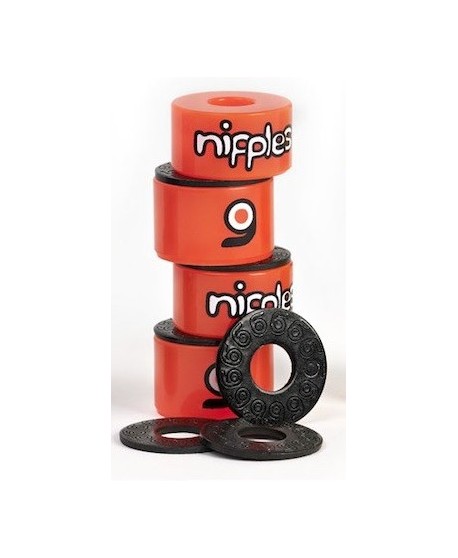 Nipples Double Barrel Orange Longboard bushing (Soft)