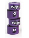 Nipples Double Barrel Purple Longboard Bushing (medium)
